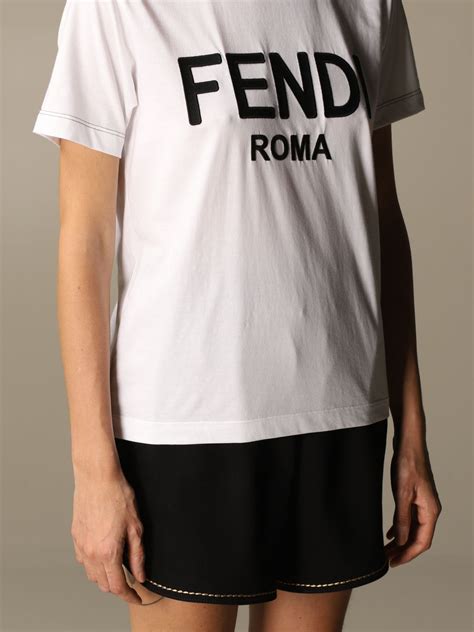 t-shirt firmato fendi|fendi roma shirt.